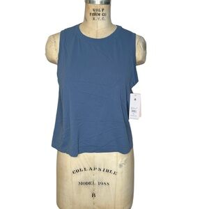Spiritual Gangster M/L women’s Elite blue seamless tank